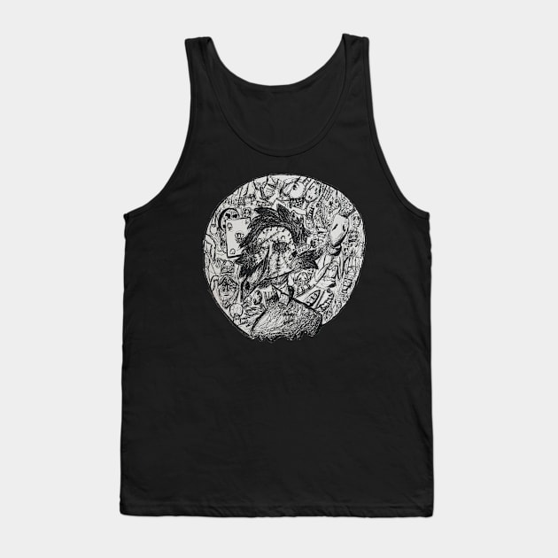 Perfect Dark Duck Tank Top by swiga